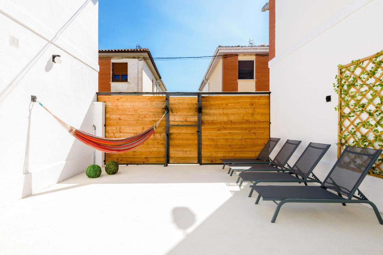 Selbaondoa, Casa Con Patio En El Prepirineo Navarro Lumbier Eksteriør billede